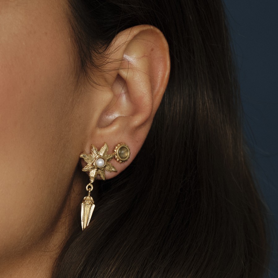 Brincos Brincos | Sun With Spike Unitary Earring Carolina Curado Jewelry