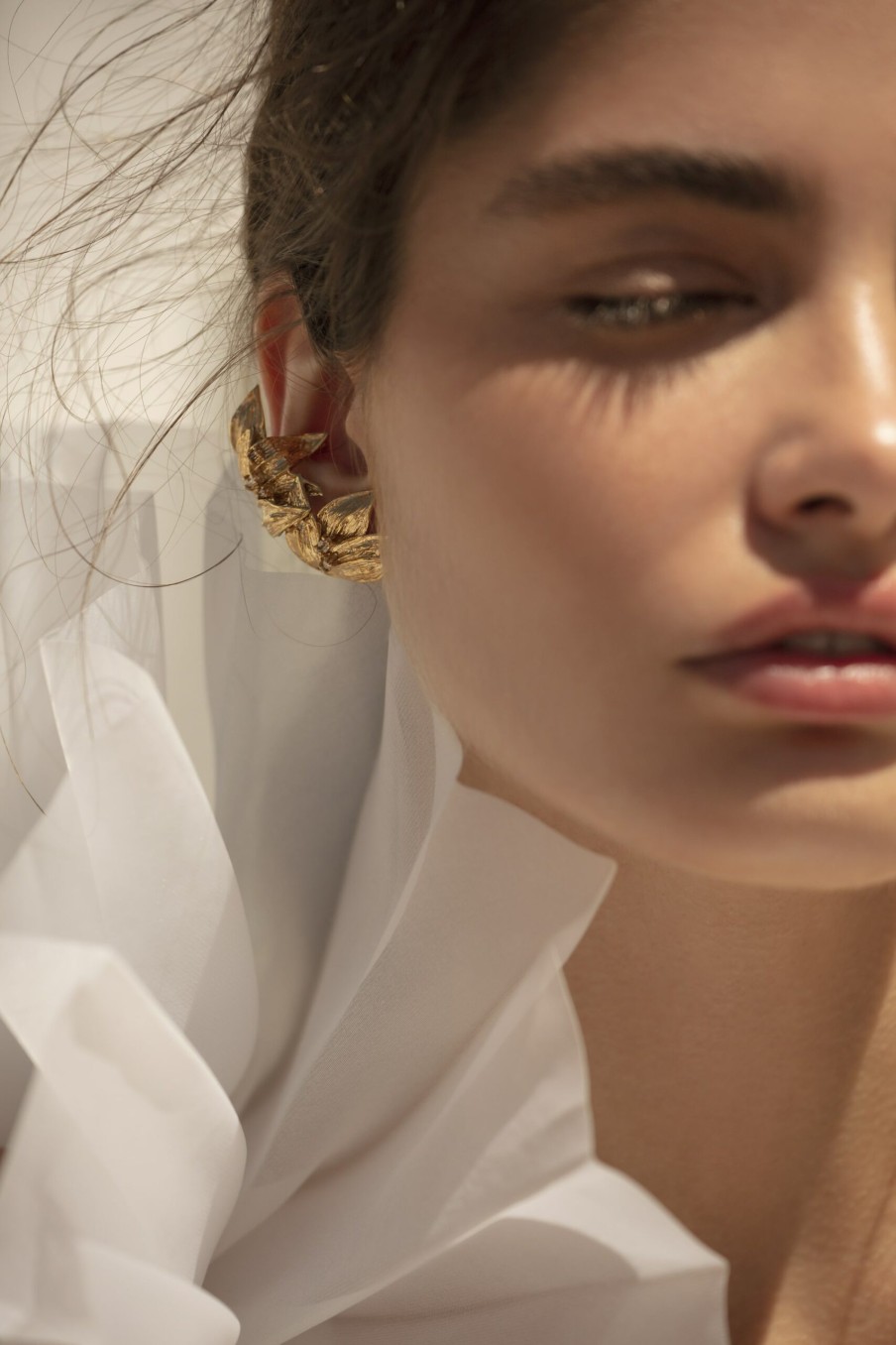 Brincos Brincos | Windy Leaves Flowing Earcuff Carolina Curado Jewelry