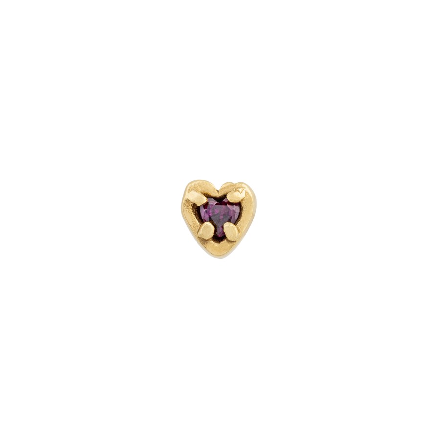 Brincos Brincos | Micro Heart Unitary Earring Carolina Curado Jewelry