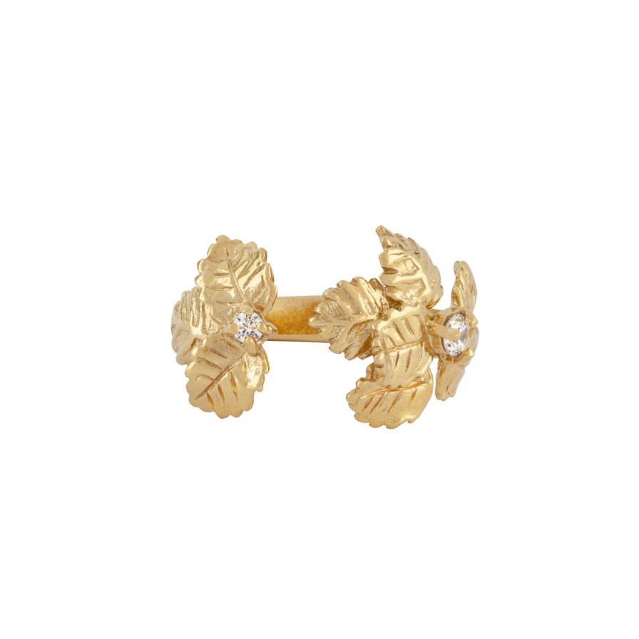 Aneis Anéis | Open Leaves Ring Carolina Curado Jewelry