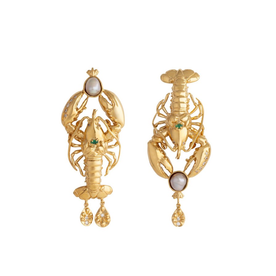 Brincos Carolina Curado | Big Lobster Earring Carolina Curado Jewelry