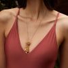 Colares Carolina Curado | Bougainvillea Tear Drop Necklace M Carolina Curado Jewelry